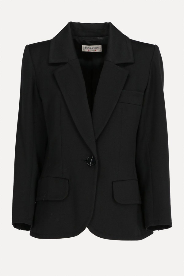 1980 Single-Breasted Blazer from Saint Laurent