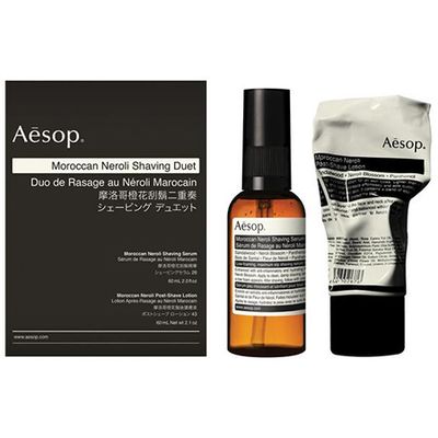 Moroccan Neroli Shaving Duet from Aesop