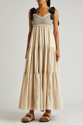 Bluebell Tiered Cotton Maxi Dress from Free People