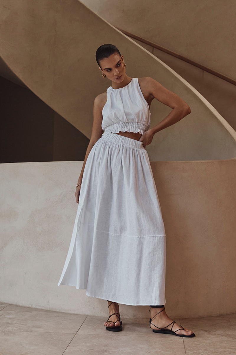 Lana Circle Skirt, $94 | Dissh