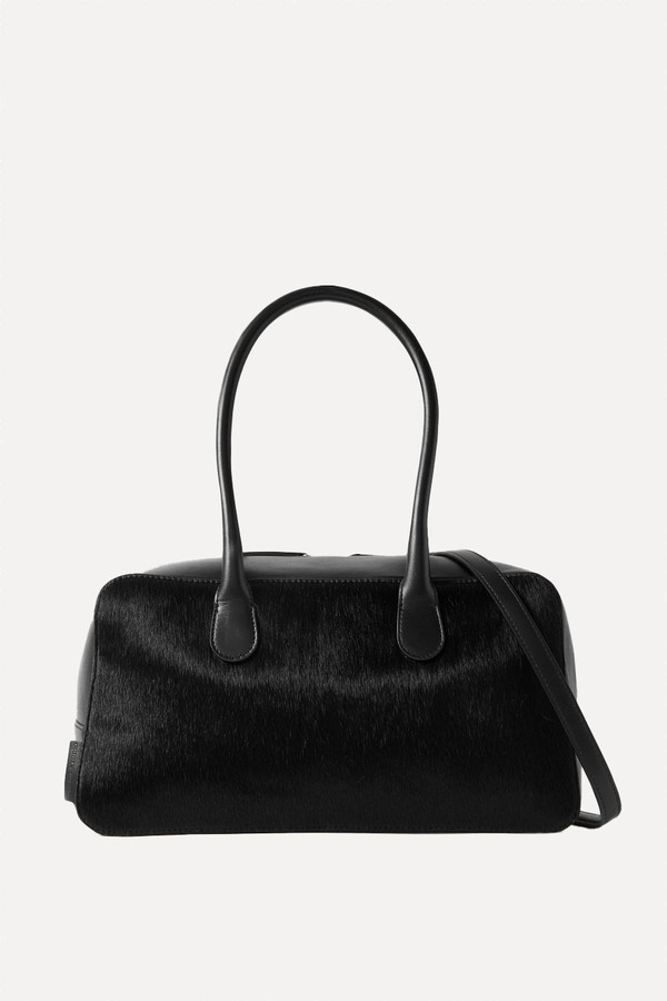 Leather & Calf Hair Tote from Loulou De Saison