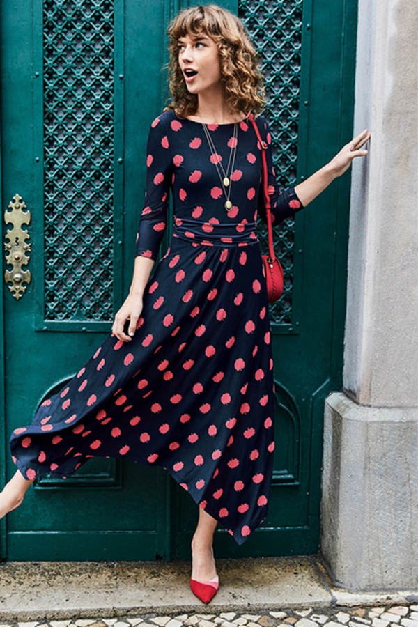 Maisie Jersey Midi Dress