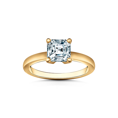 Classic Solitaire Engagement Ring from Vashi