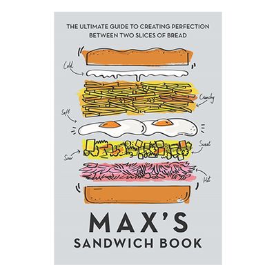Max’s Sandwich Book By Max Halley from Amazon 