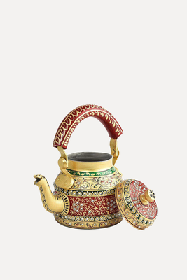 Hand Painted Chai Kettle from Made With Love In India