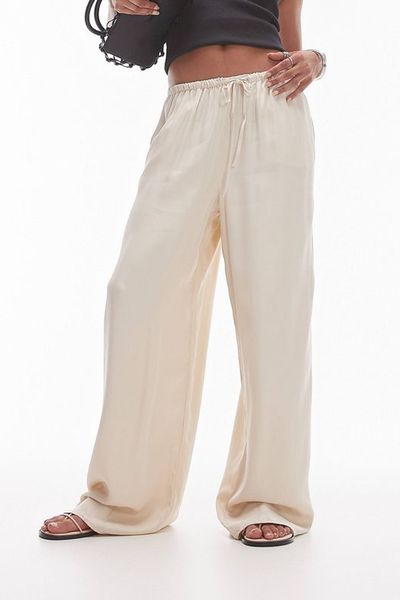 Satin Drawcord Trousers