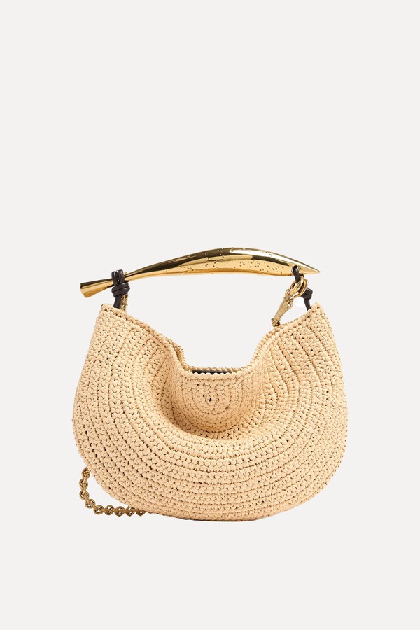 Small Sardine Viscose Top Handle Bag from Bottega Veneta