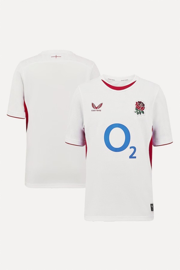 England Home Rugby Shirt from Castore