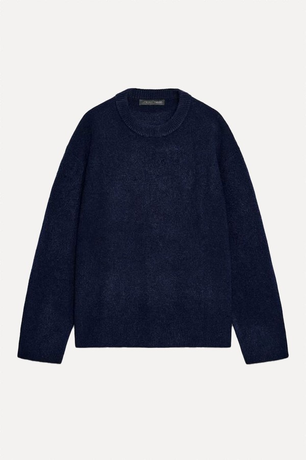 Plain Knit Jumper from Zara