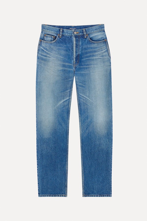 Tapered High-Rise Jeans from Saint Laurent