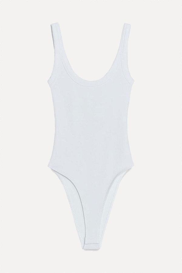 Ribbed Bodysuit