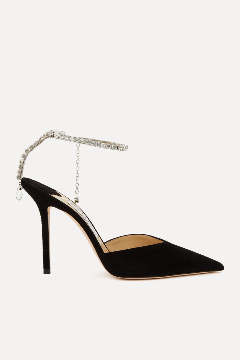 Black Suede Mules from Jimmy Choo