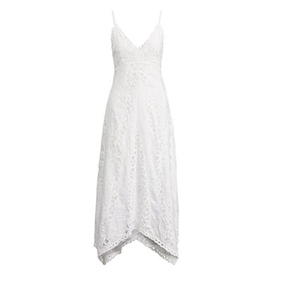 Linen Eyelet Maxidress