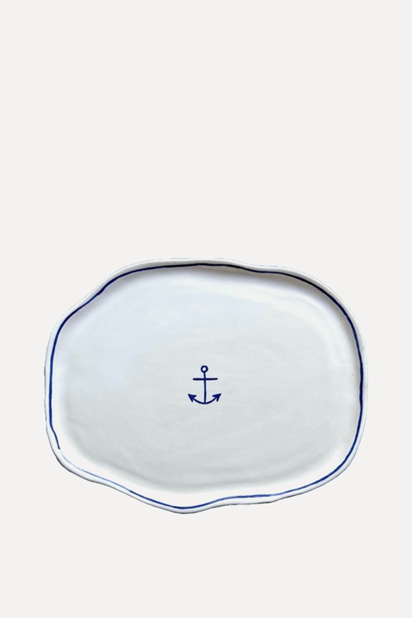 Anchor Serving Platter from Minnie-Mae Studio