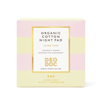 Organic Cotton Night Pads from DeoDoc