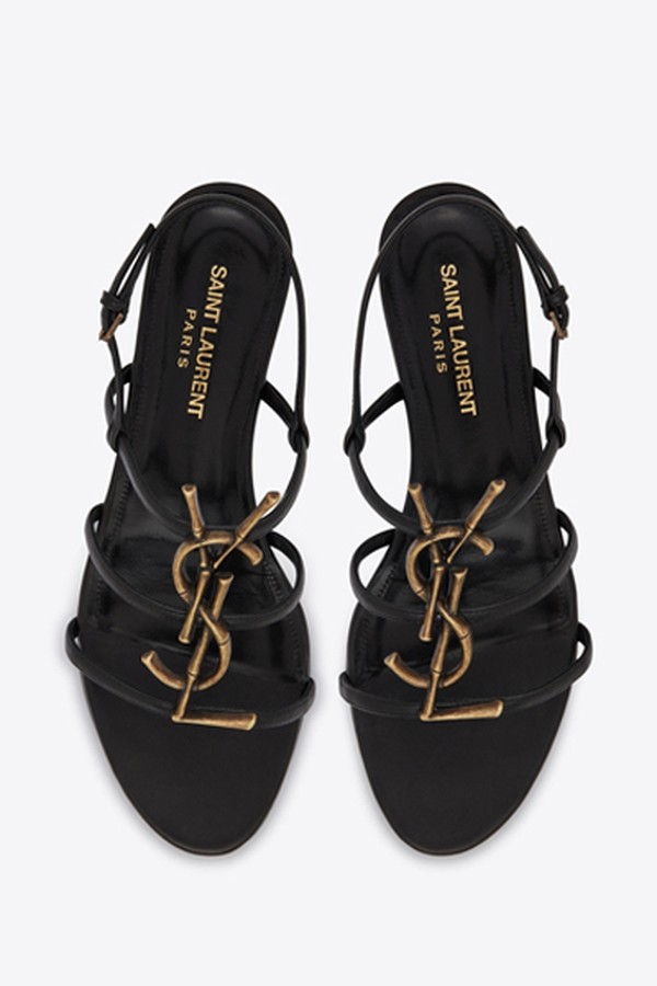 Cassandra Open Sandals from Saint Laurent