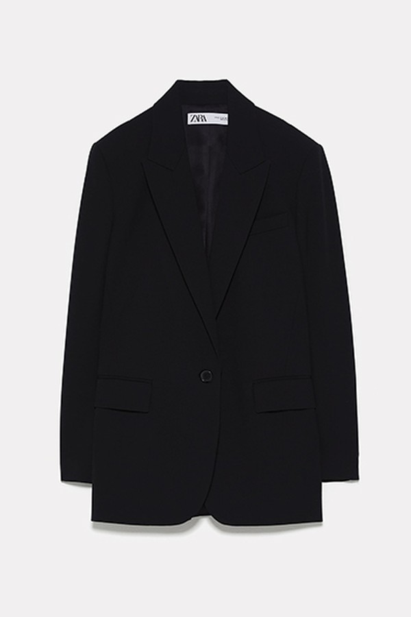 Oversized Single Button Blazer from Zara
