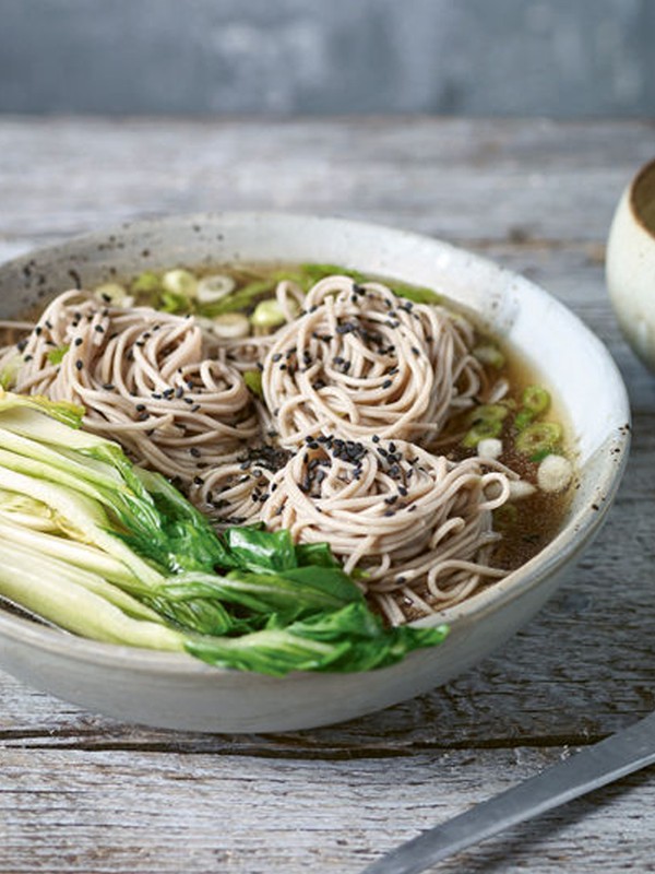 Japanese Soba Noodle Soup