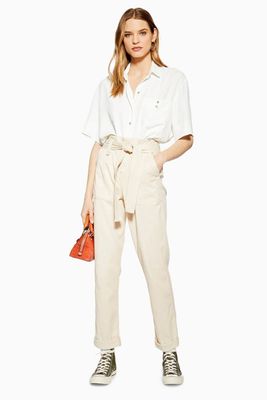Paperbag Utility Cargo Trousers