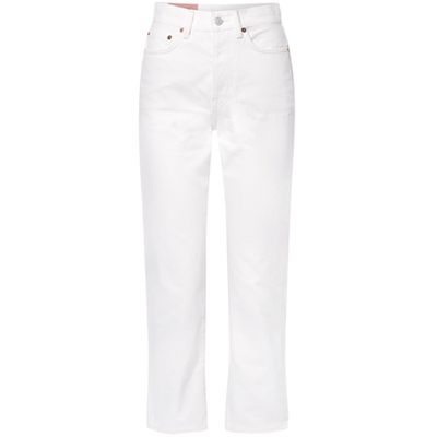 Mece Cropped High-Rise Straight-Leg Jeans from Acne Studios