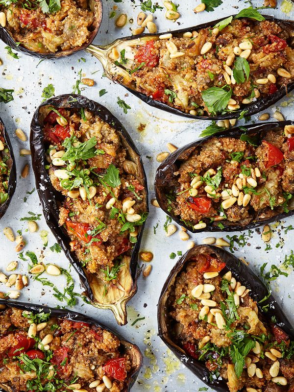 Stuffed Aubergines