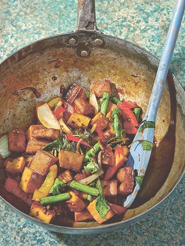  Tofu & Holy Basil Stir-Fry