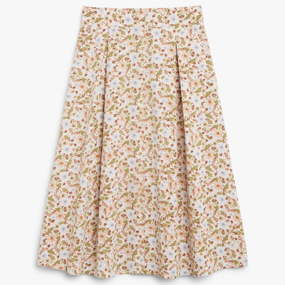 Button-Up Midi Skirt from Monki