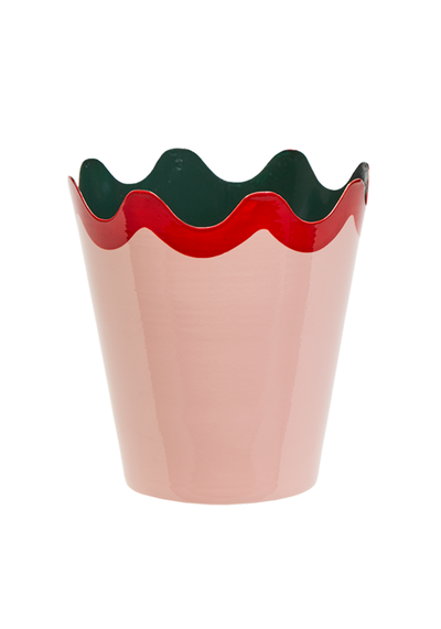 Scallop Tole Planter from Matilda Goad