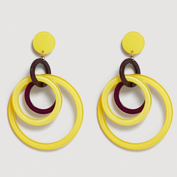 Intertwined Hoop Earrings