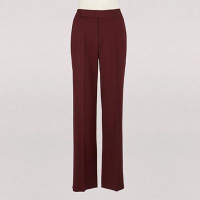 Straight Wool Trousers from Celine