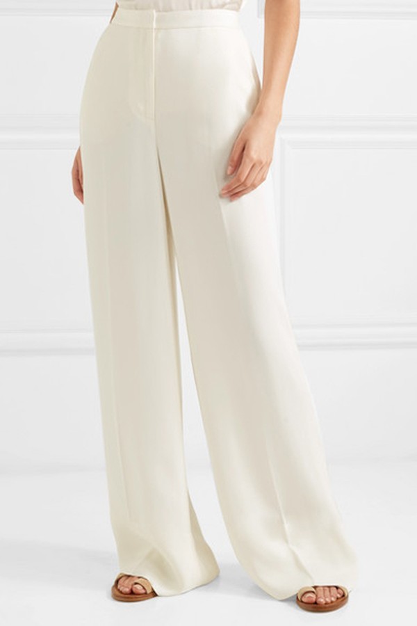 Harmon Crepe Wide-Leg Pants from Elizabeth & James