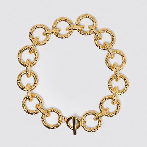 XL Chain Link Necklace from Zara