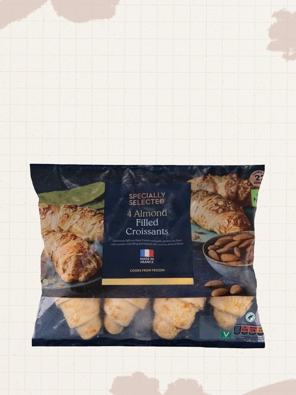 Pack Of 4 Frozen Almond Filled Croissants from SPECIALLY SELECTED