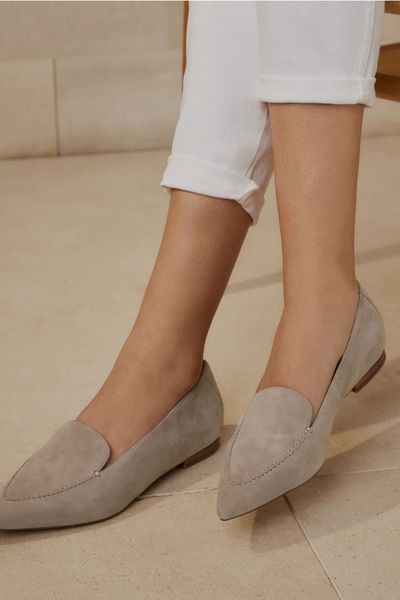 Pointed-Toe Loafers from The White Company