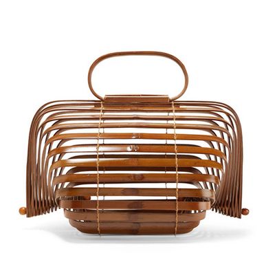 Lilleth Small Collapsible Bamboo Tote from Cult Gaia
