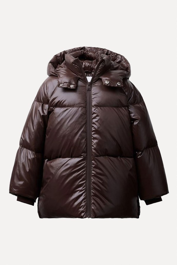 Water-Repellent & Wind-Resistant Feather Down Jacket from  Zara