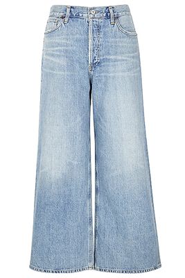 Serena Blue Cropped Wide-Leg Jeans from Citizens Of Humanity