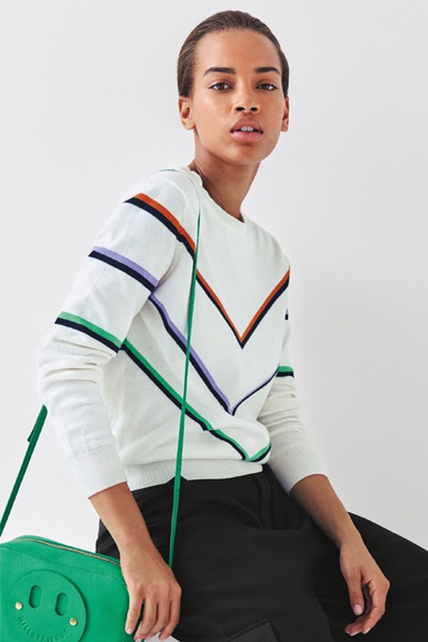 Mix/Madeleine Thompson Chevron Jumper