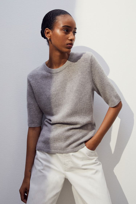 Knitted Cashmere Top