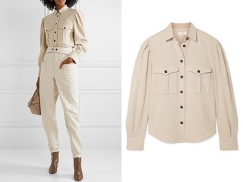 Florrie Wool-Blend Shirt from Isabel Marant Étoile