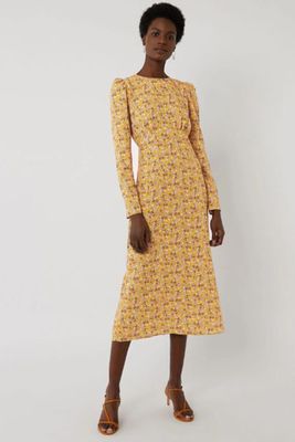  Ditsy Floral Midi Dress from Warehouse