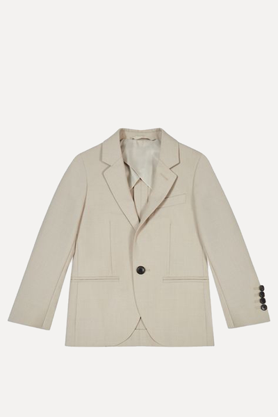 Single Breasted Wool Blazer   from Reiss