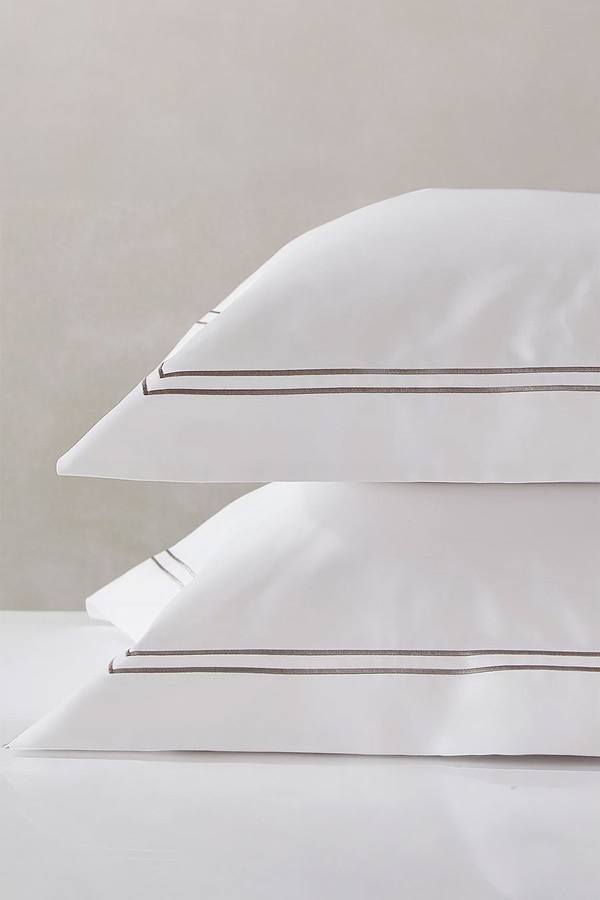 Symons Double Row Cord Oxford Pillowcase  from The White Company