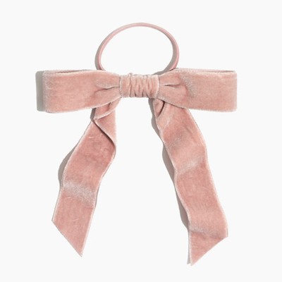 Velvet Bow Hair Tie from Madewell