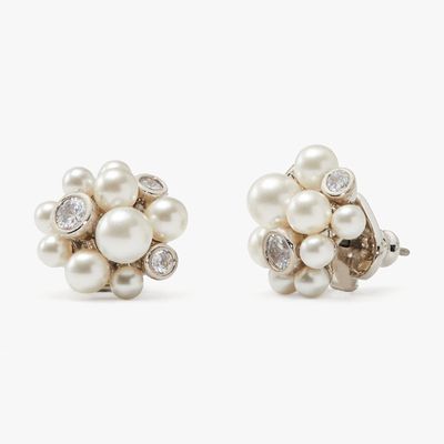 Pearl Caviar Cluster Studs from Kate Spade