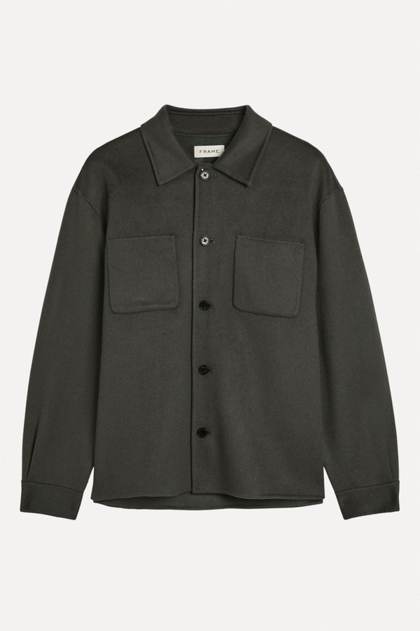 Trucker Wool Overshirt from Frame