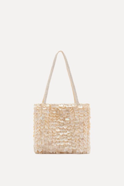 Pearl Handbag from Mango