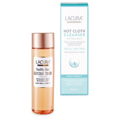 2 Step Hot Cloth Cleanser from Lacura