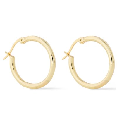 Sophia 18k Gold Plated Hoop Earrings from Iris & Ink