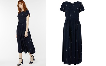 Vanessa Embelished Midi Dress